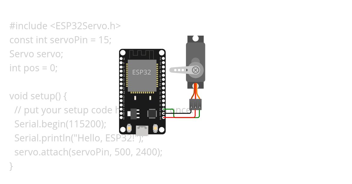Servo  simulation