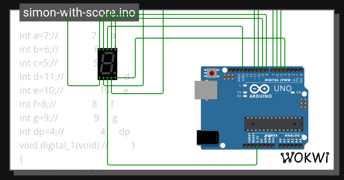 simon-with-score.ino Copy - Wokwi ESP32, STM32, Arduino Simulator
