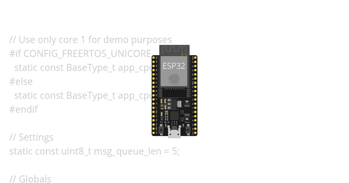 FreeRTOS_queue simulation