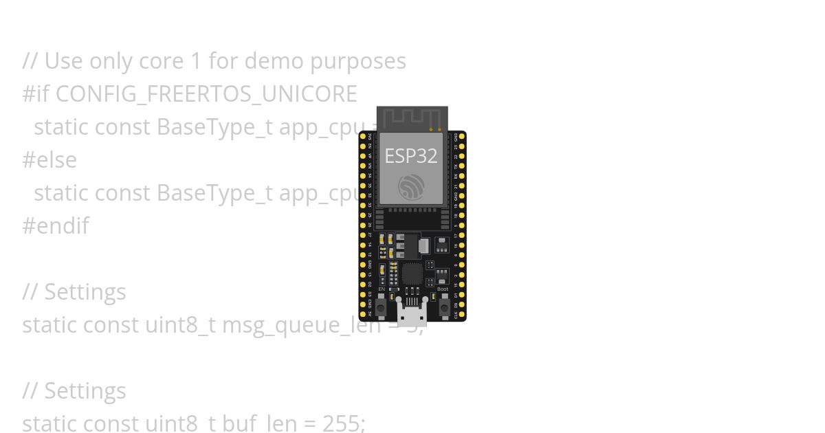 FreeRTOS_2_queue_2_tasks simulation