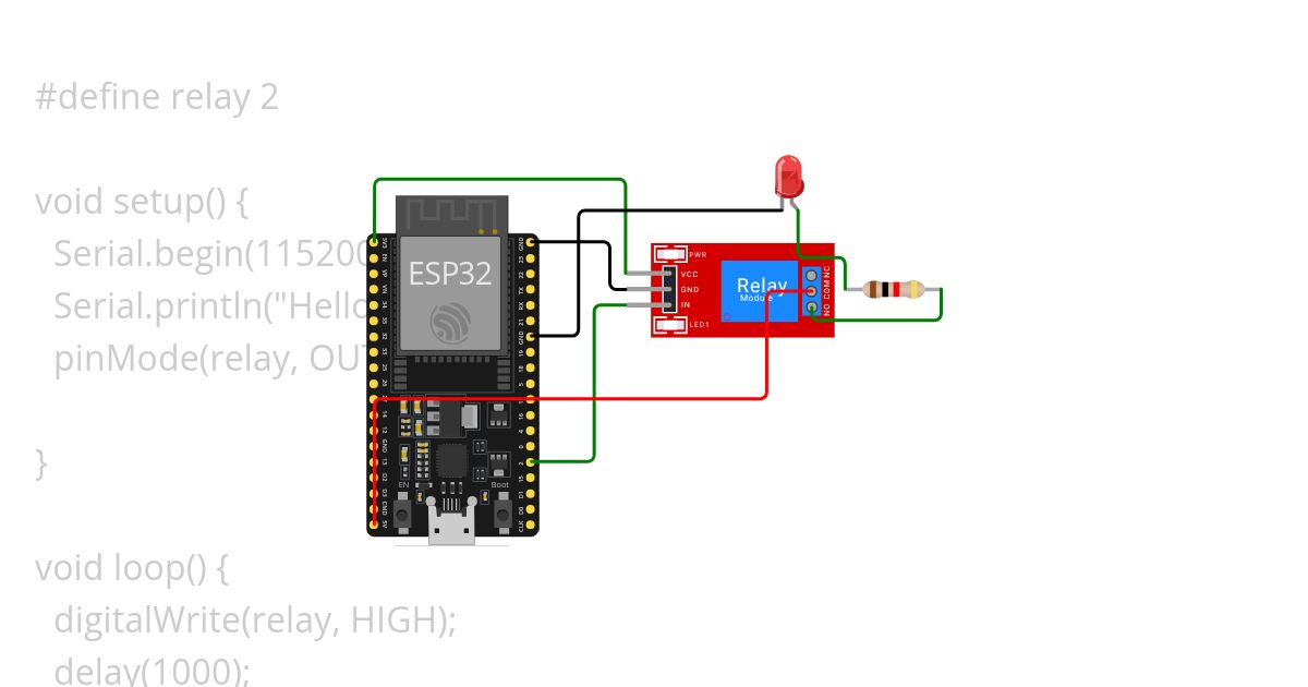 Relay Link  simulation