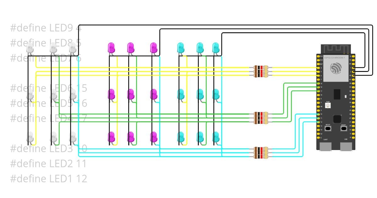 led cube wokwi Copy (2) simulation