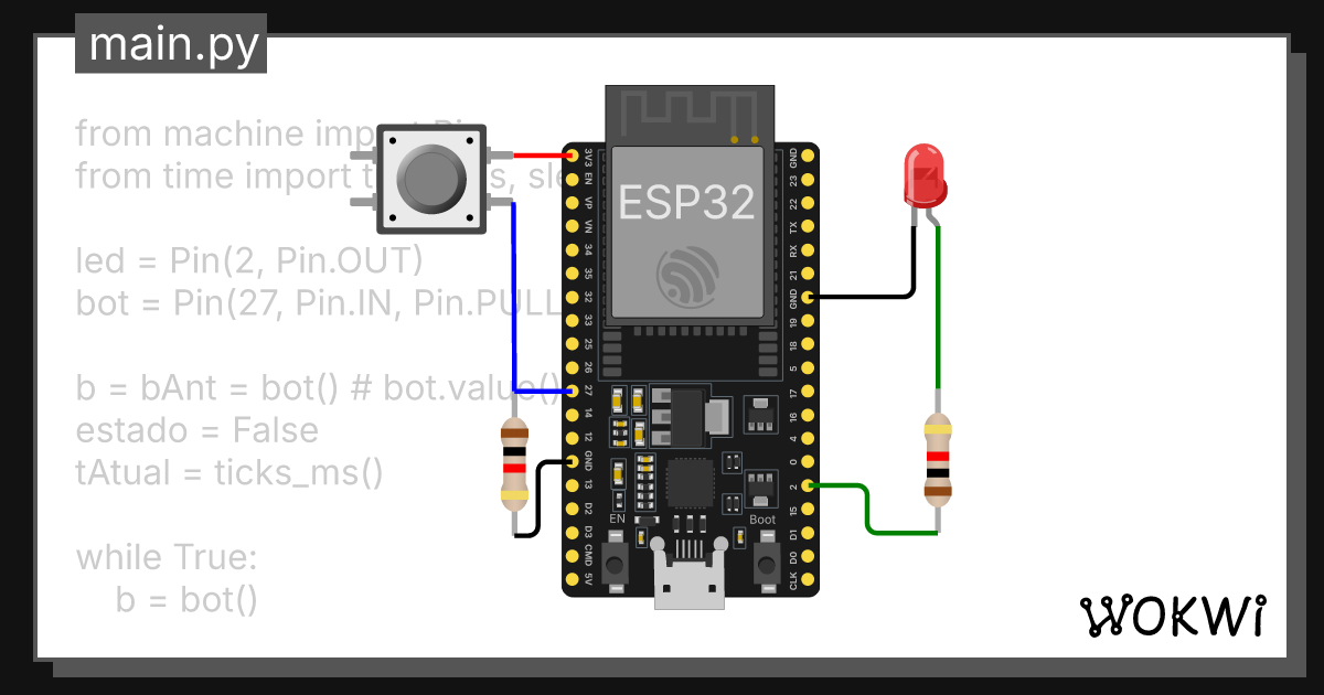 Wokwi - Online ESP32, STM32, Arduino Simulator