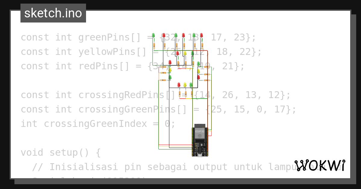 Wokwi - Online ESP32, STM32, Arduino Simulator image.