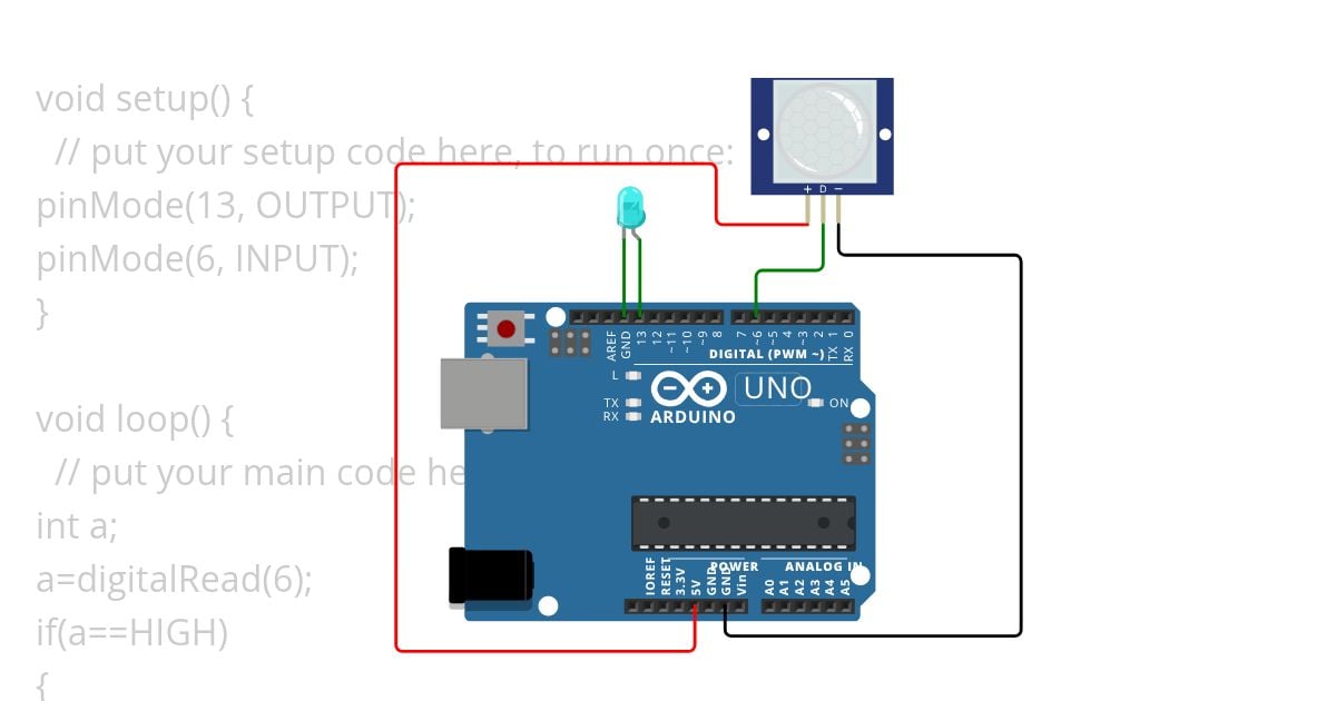 motion sensor simulation