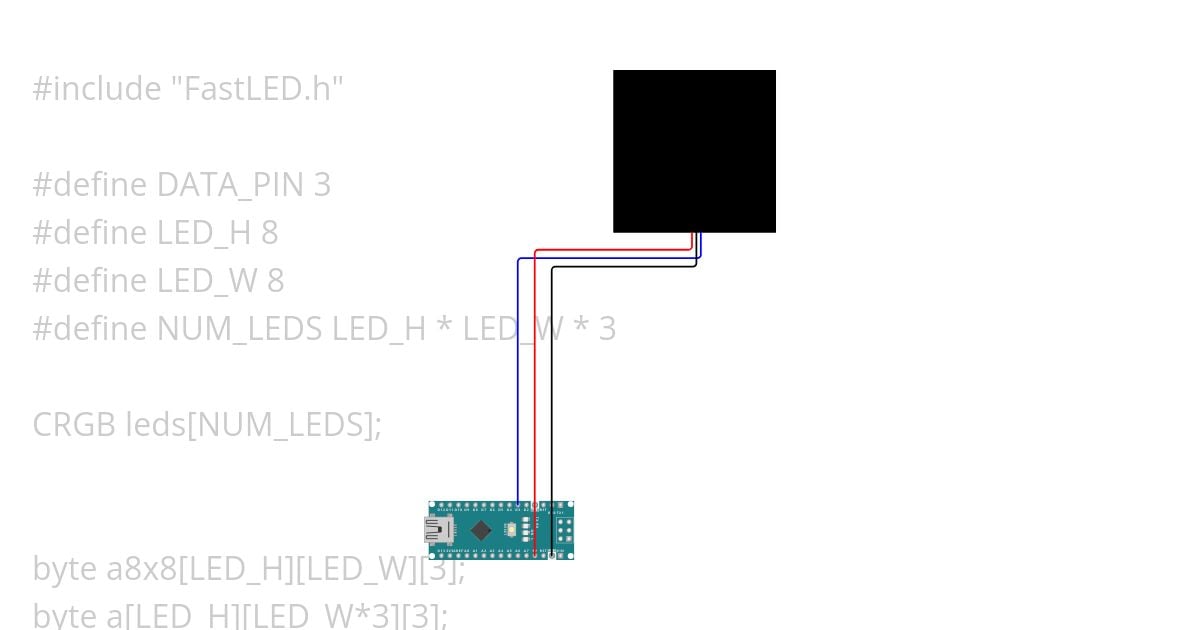 Fast Led simulation