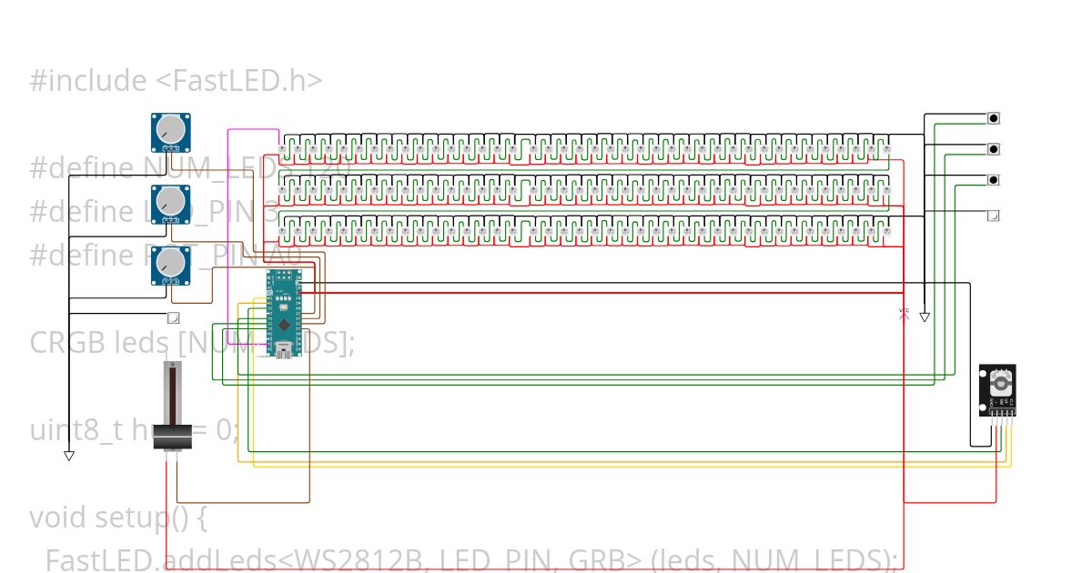 LED project KB simulation