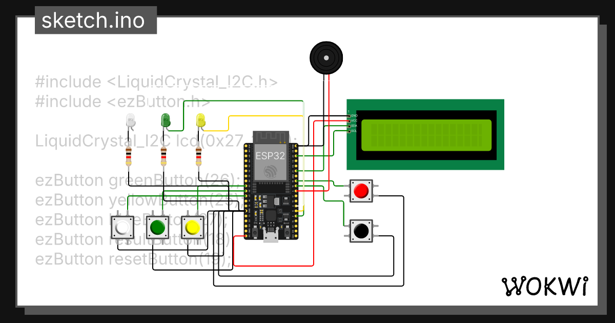 Wokwi - Online ESP32, STM32, Arduino Simulator