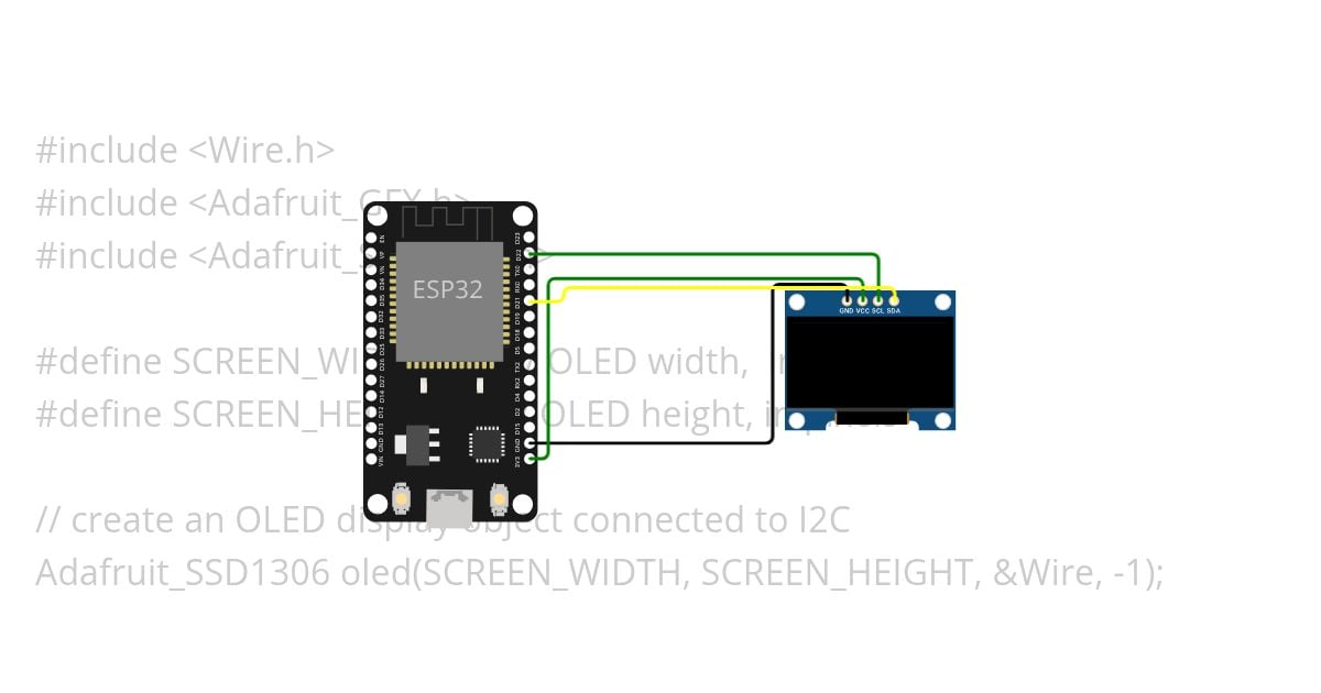 OLED test completo simulation