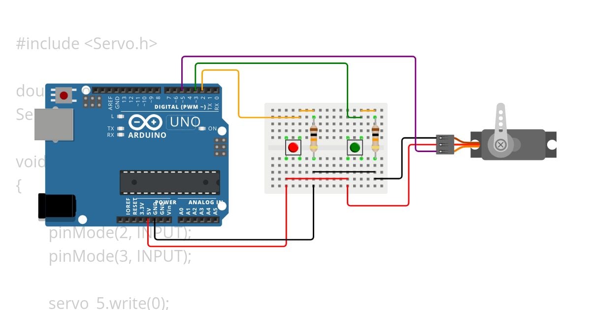 CONTROL SERVO CON DOS PULSADORES 2 simulation