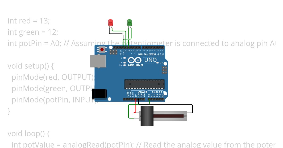 potentiometer simulation