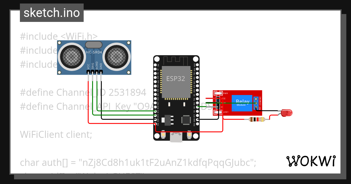 Waste Management System - Wokwi ESP32, STM32, Arduino Simulator