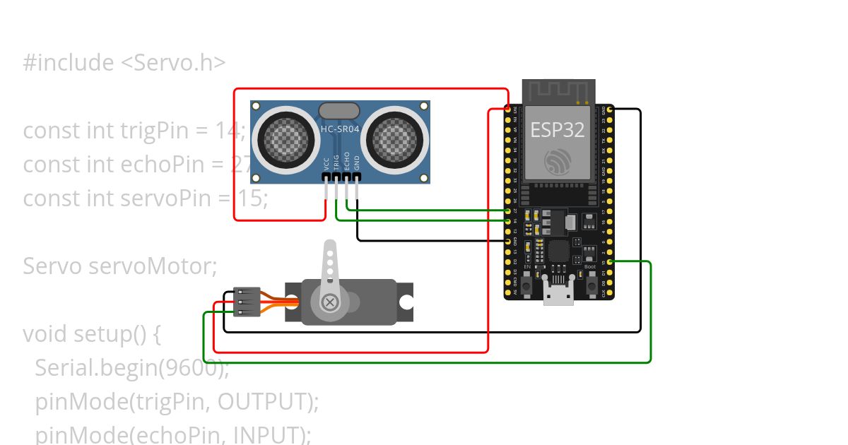 SERVO8DISTANCE simulation