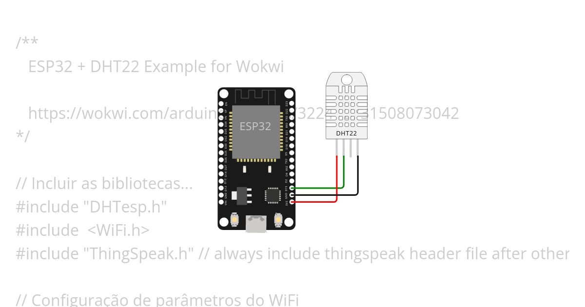 esp32-ThingSpeak-AppInv.ino simulation