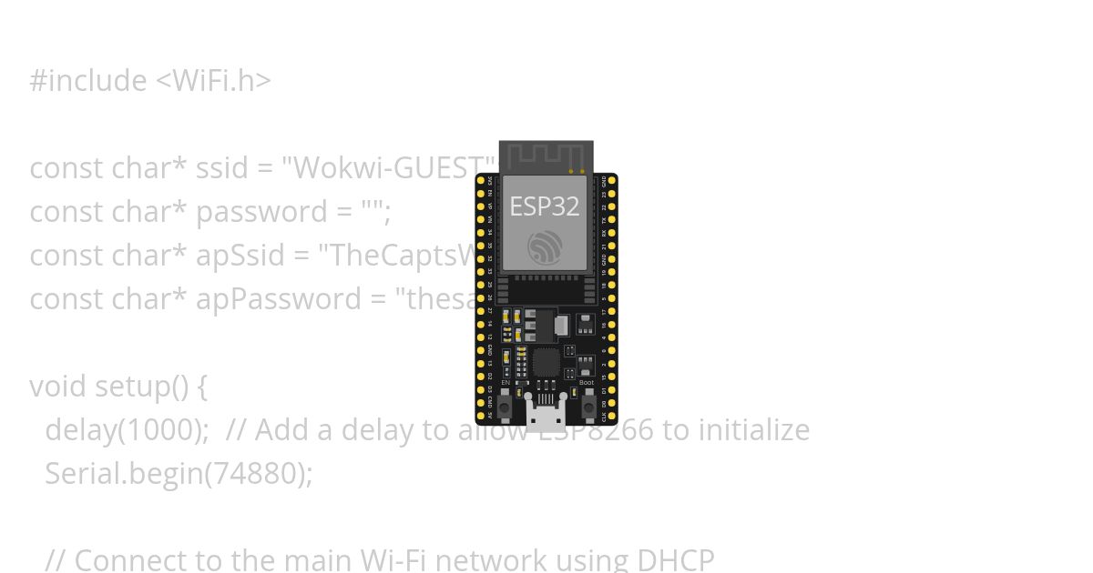 LOLin-NodeMCUWIFI-Repeater-2.0  simulation