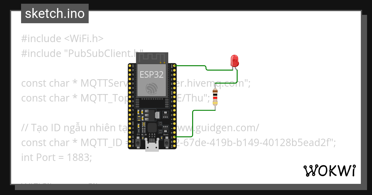 Wokwi - Online ESP32, STM32, Arduino Simulator