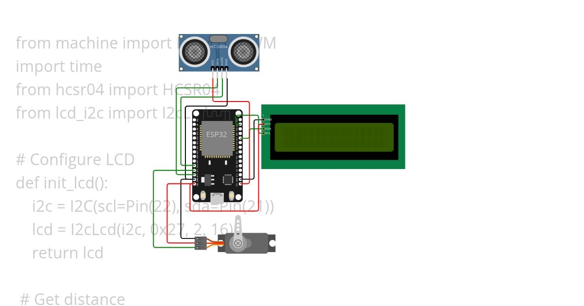 MicroPython Blink ESP32 Practical 1 simulation