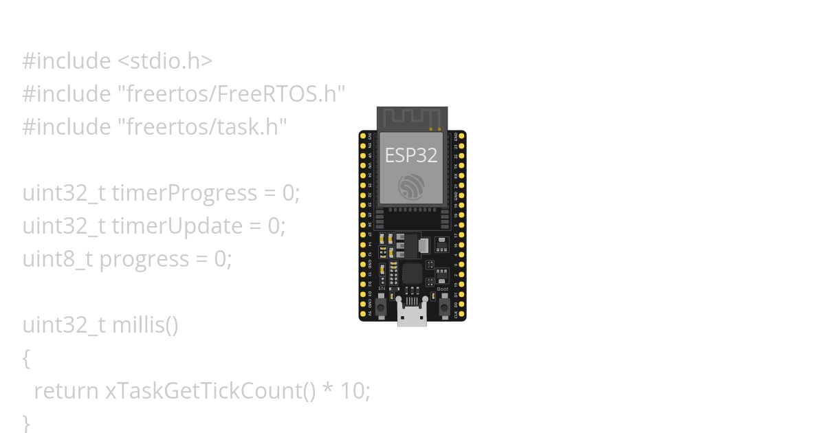 millis-espidf simulation