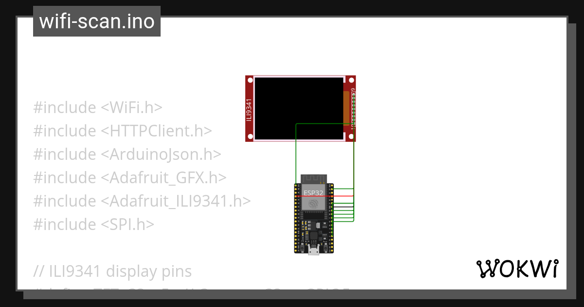 Wifi scan ino copy wokwi esp32 stm32 arduino simulator