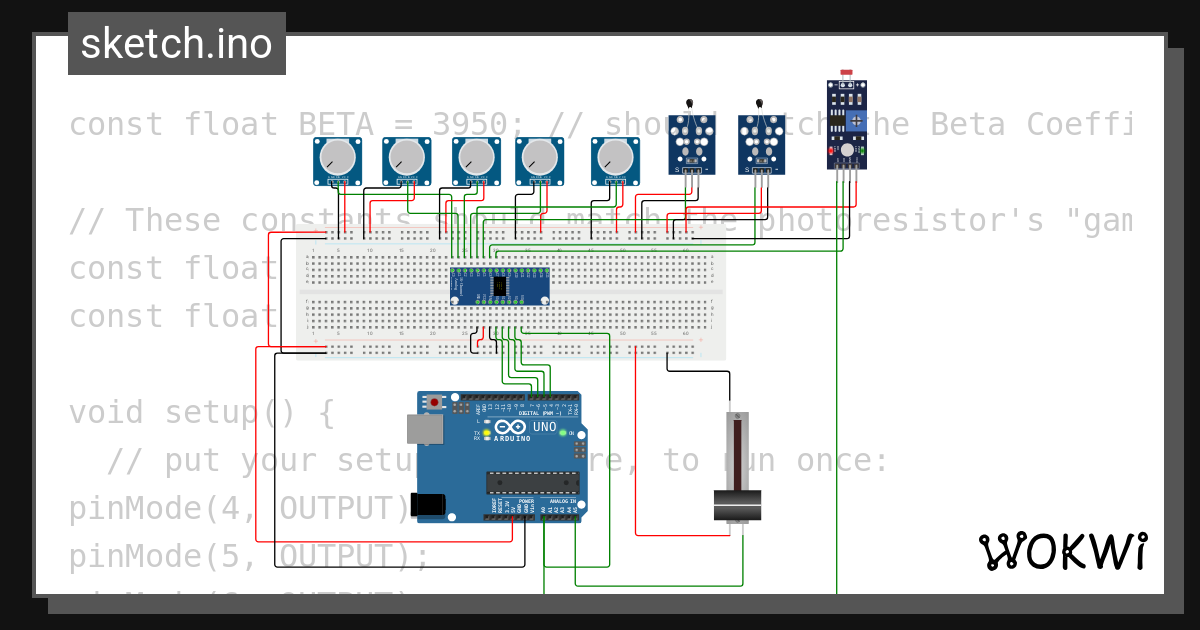 multiplexer - Wokwi ESP32, STM32, Arduino Simulator