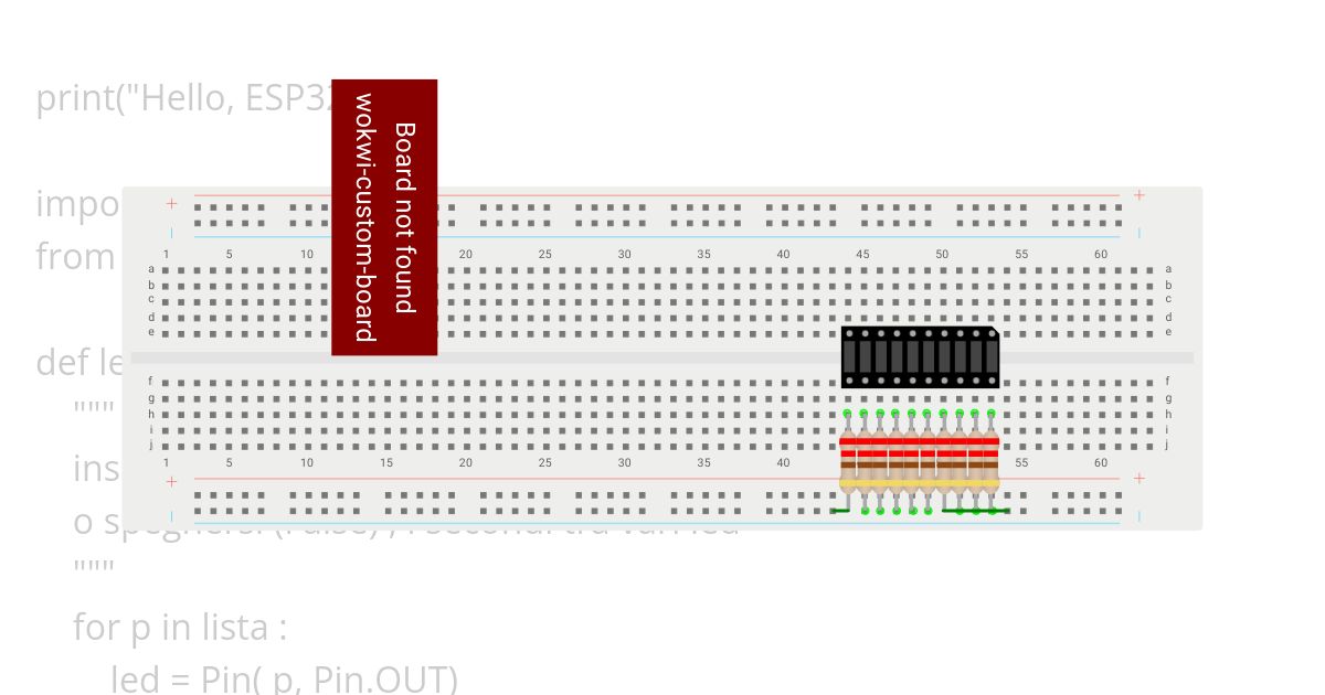 ledbar simulation