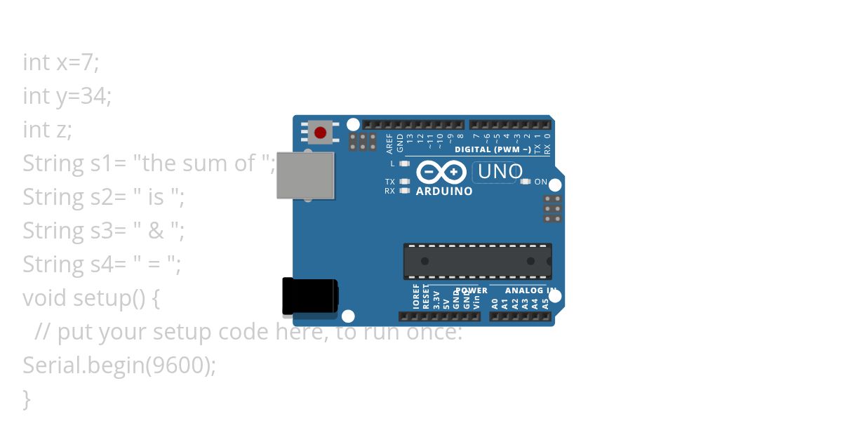 basics of serial.print simulation