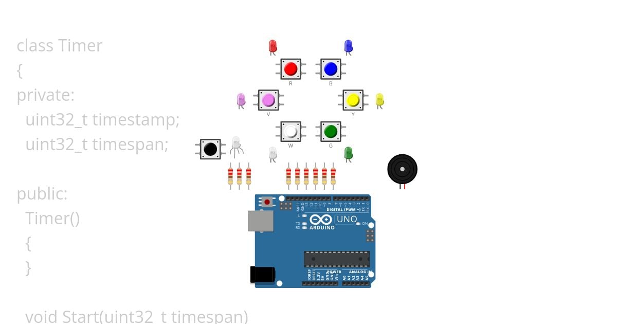 DealerAnd6PlayersRgbLed simulation