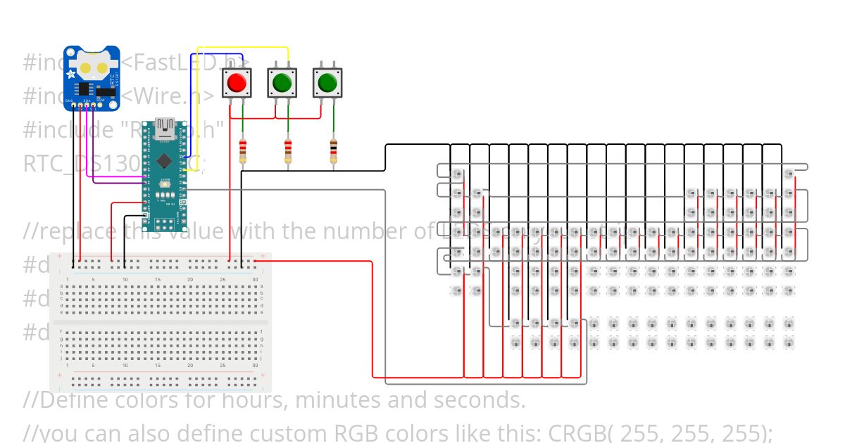 Uhr Periodensystem Chemie Arduino 020 OK simulation