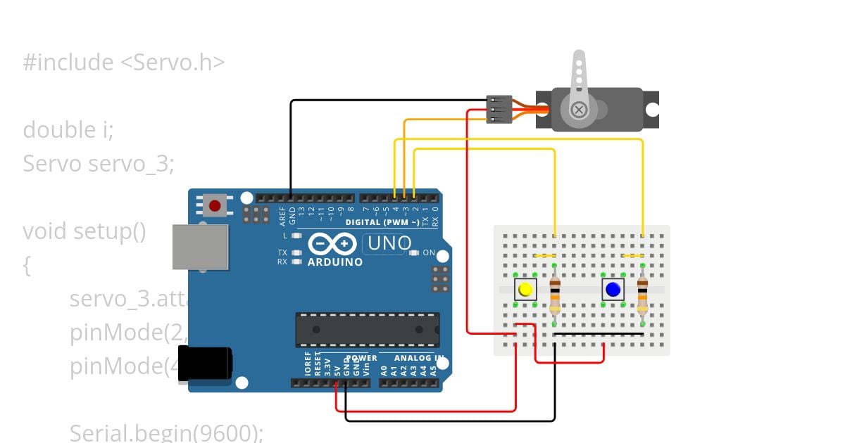 SERVO (BASICO 3) simulation