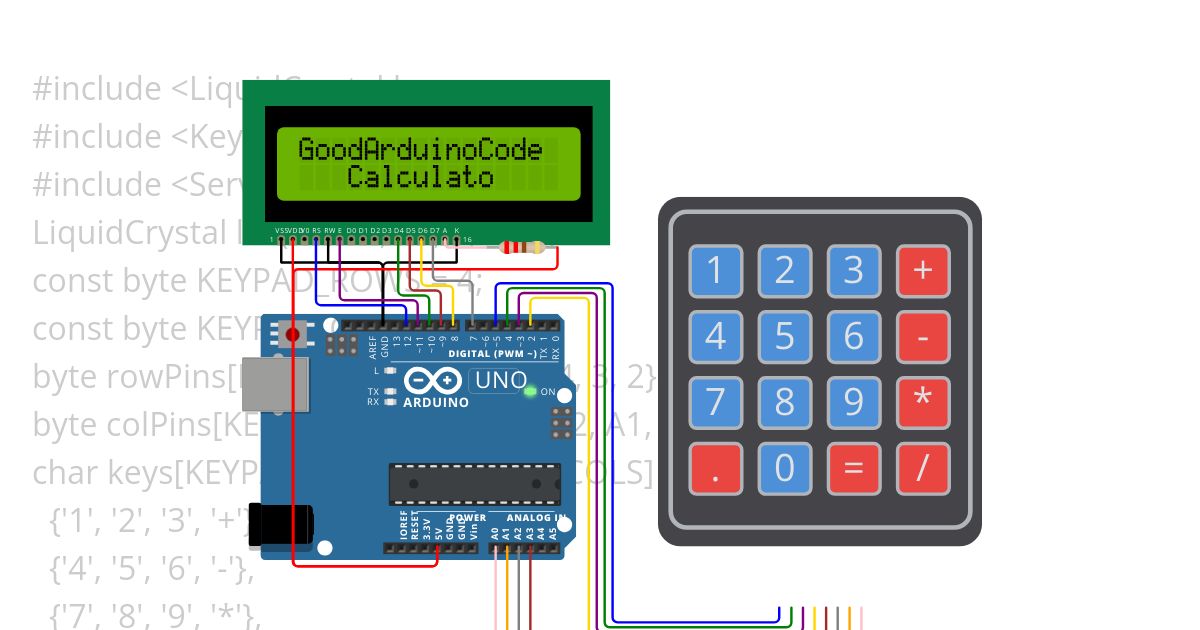 Calculator simulation