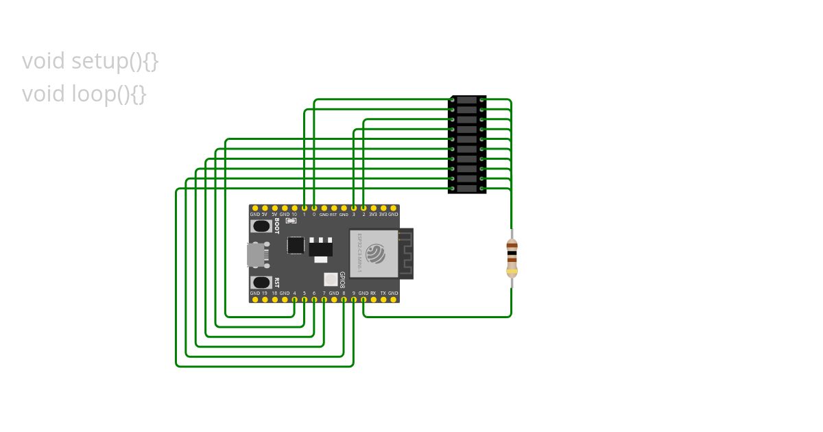 RISC-V-LEDBAR simulation