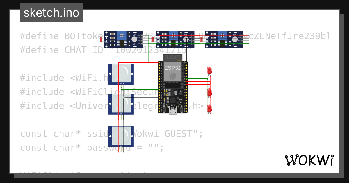 Wokwi online esp32 stm32 arduino simulator