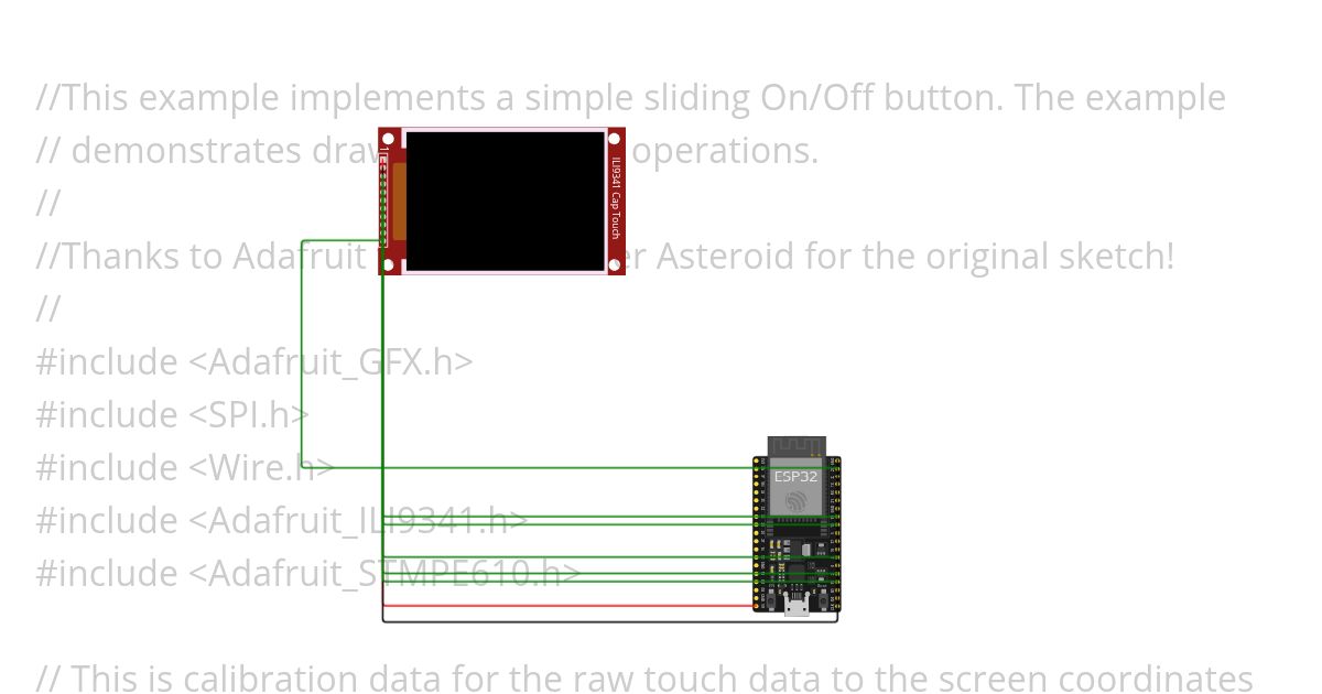 tft keyboard Copy simulation