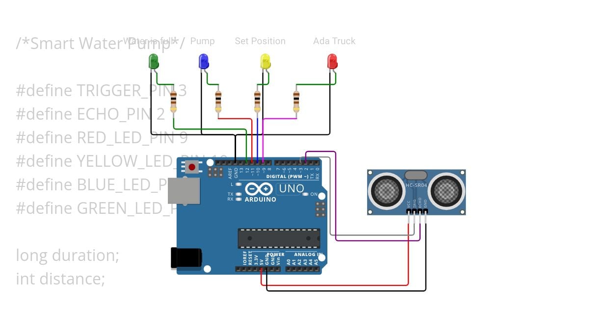 HCSR-04_Arduino simulation