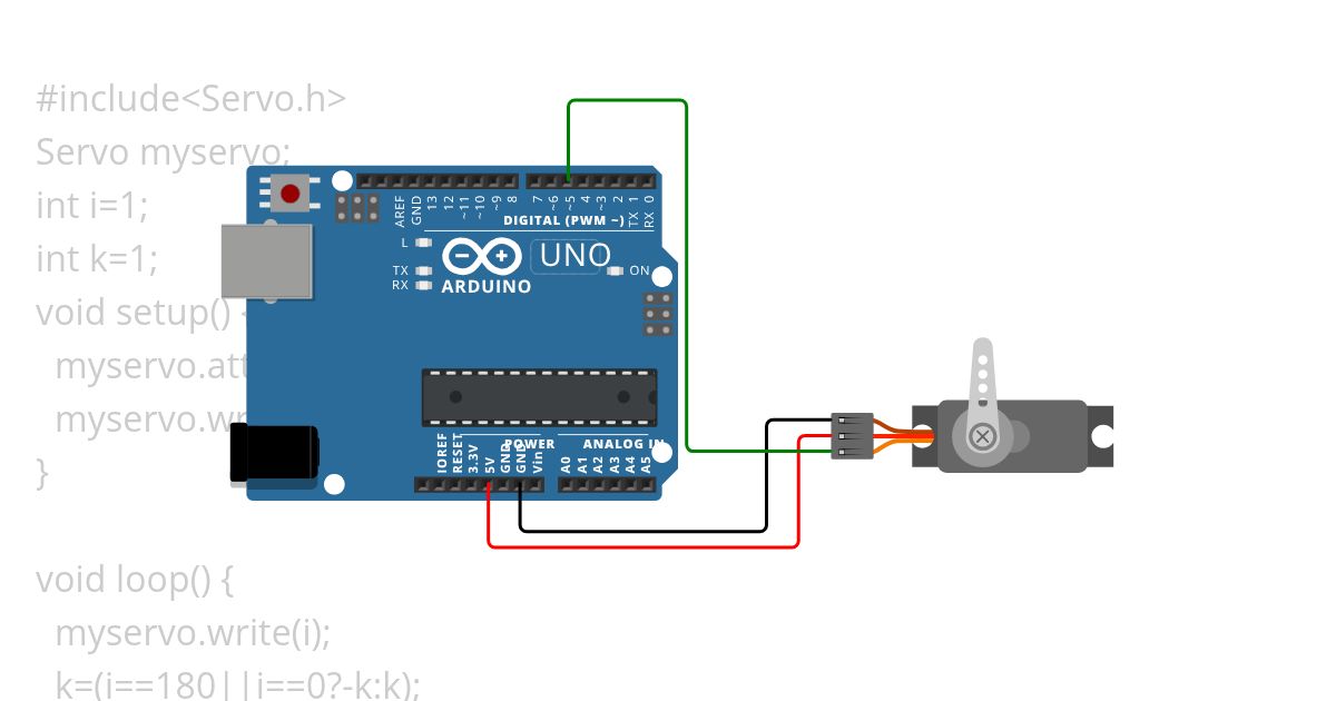 servo simulation