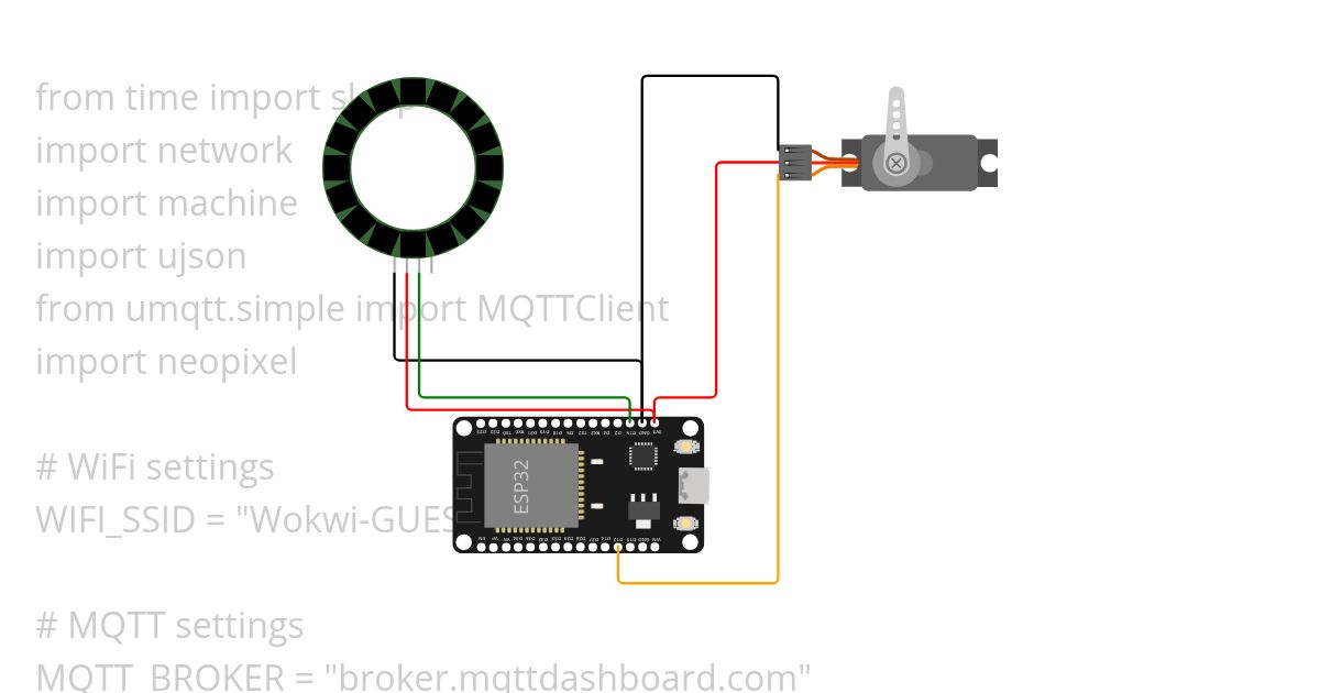 Shaiful_LAB 3 Assignment : ESP32 MQTT - Subcribe with MicroPython simulation