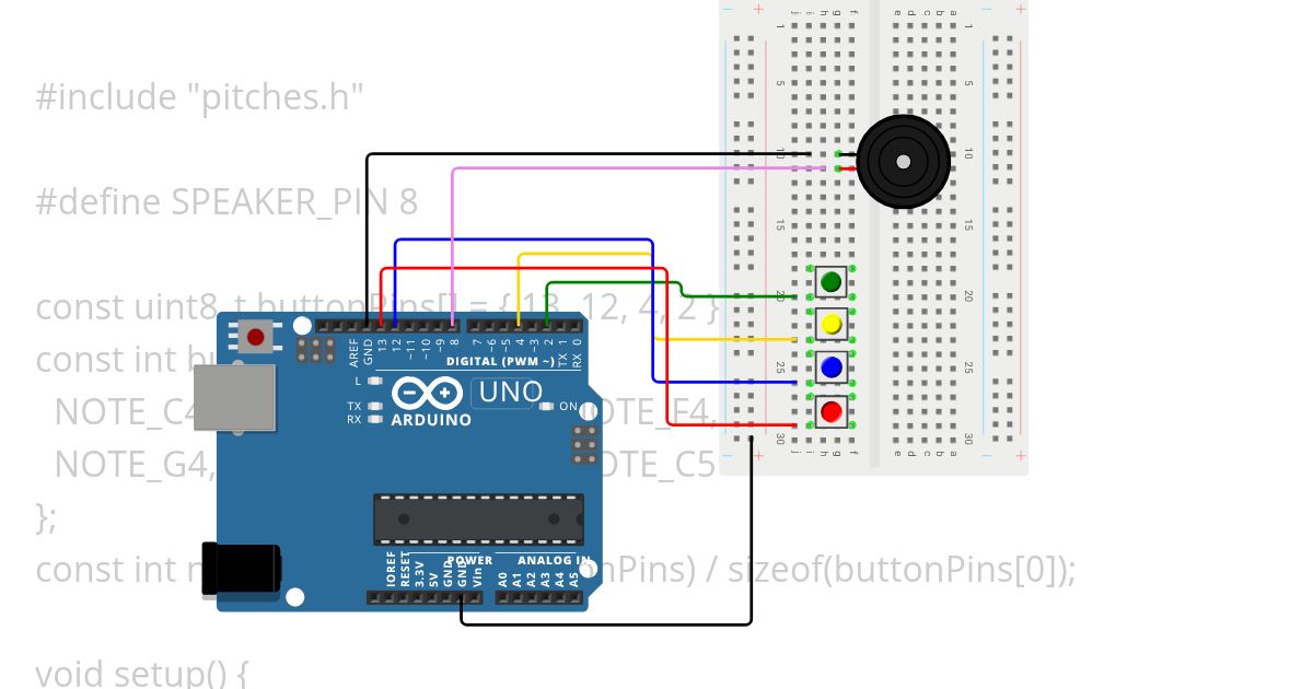 buzzer 1 simulation