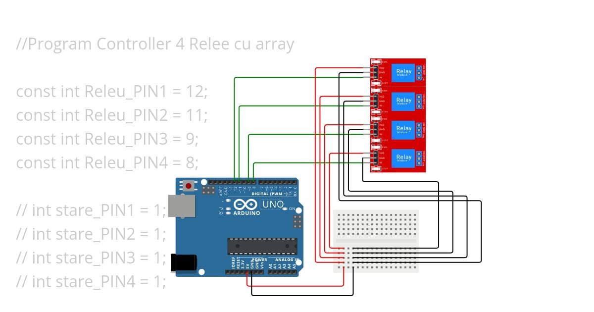 4relee_array simulation