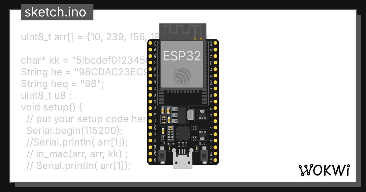 Wokwi online esp32 stm32 arduino simulator