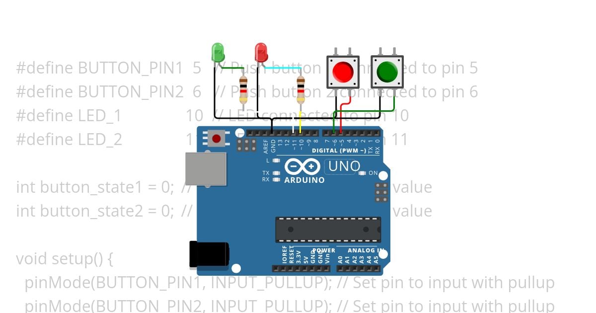 Push Switch test simulation