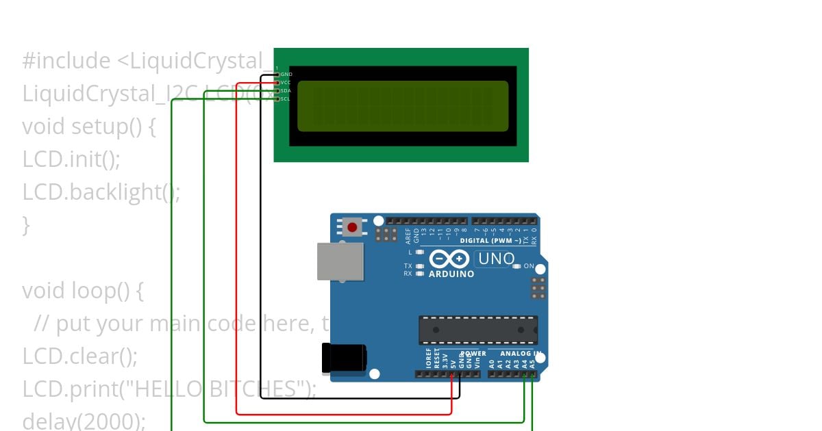 LCD TRAINING simulation