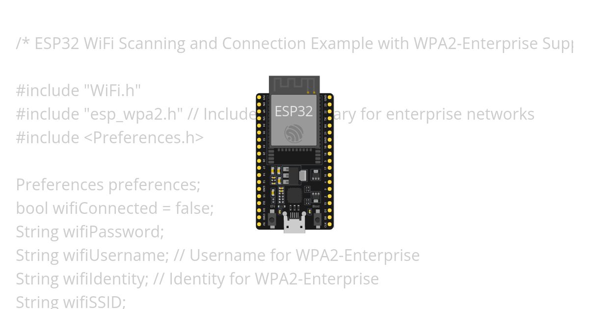 WifiSelect.ino Copy simulation