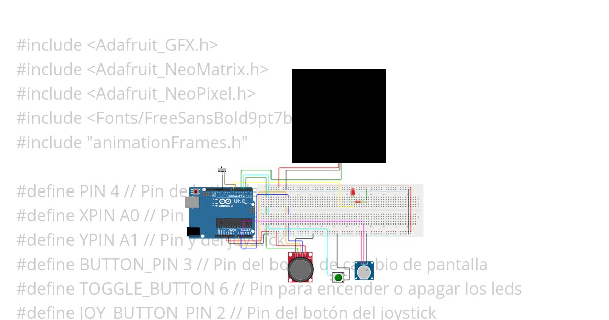ScreenProject simulation