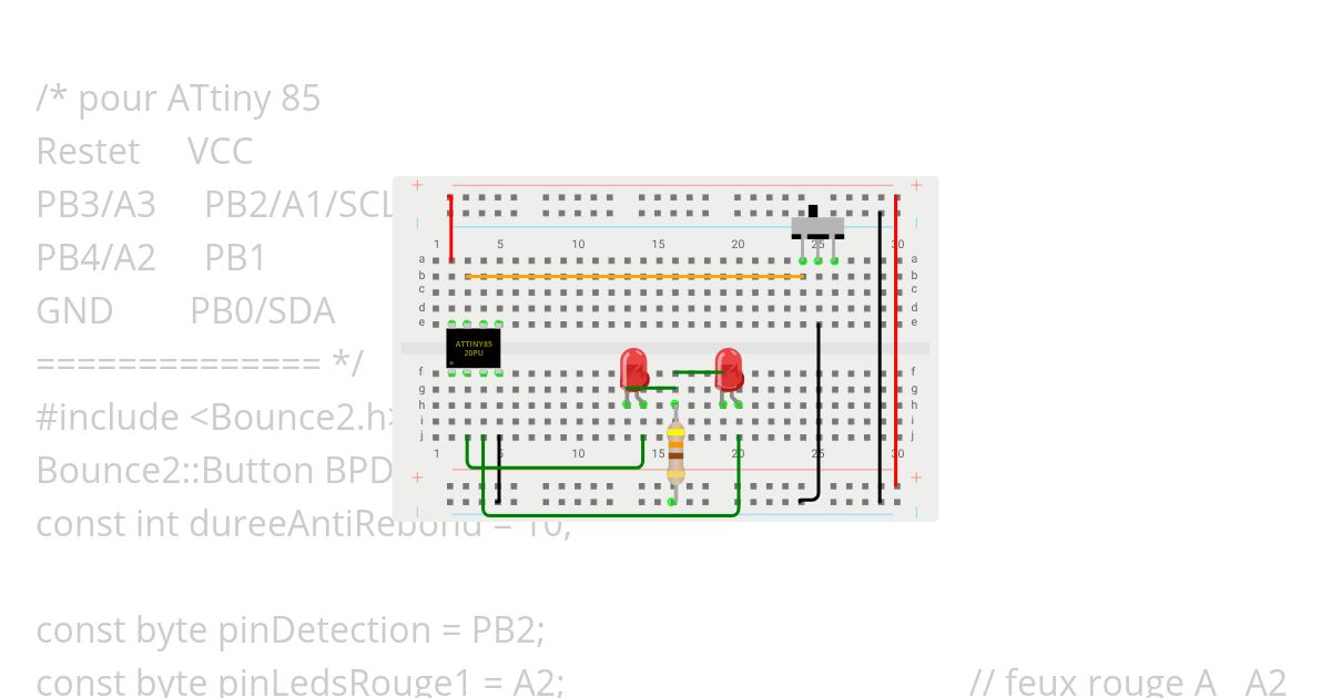 Feux _clignotants  simulation