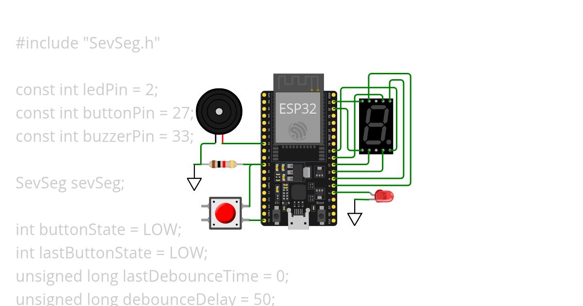 IOT-Pushbutton simulation