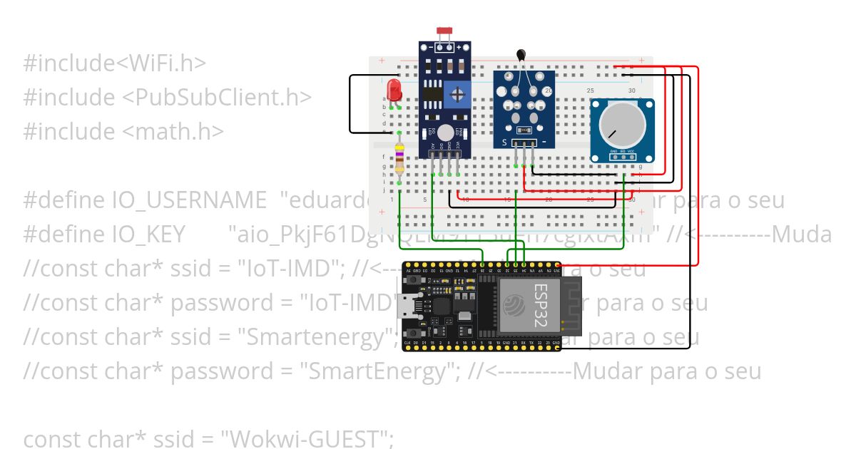 PLATAFORMAS - ADAFRUIT simulation