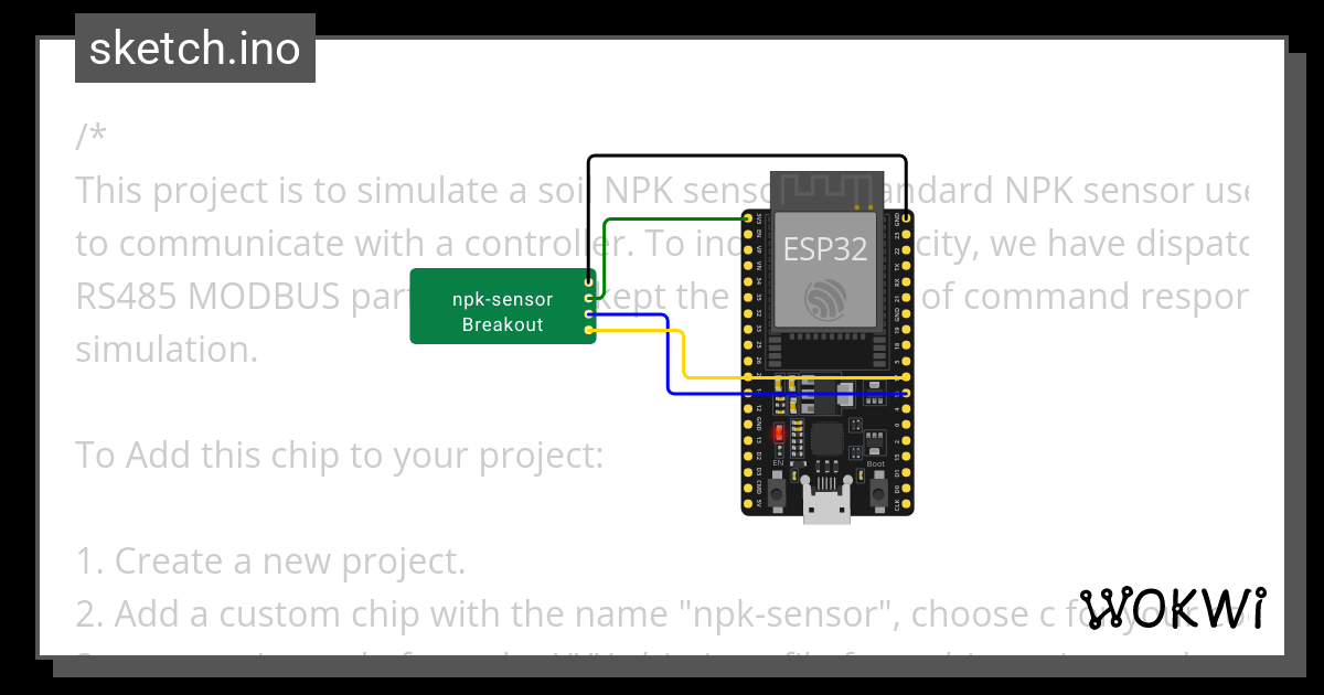 NPK_Custom_Chip_ESP32 Copy - Wokwi ESP32, STM32, Arduino Simulator