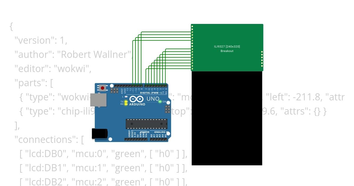 ili9327 simulation