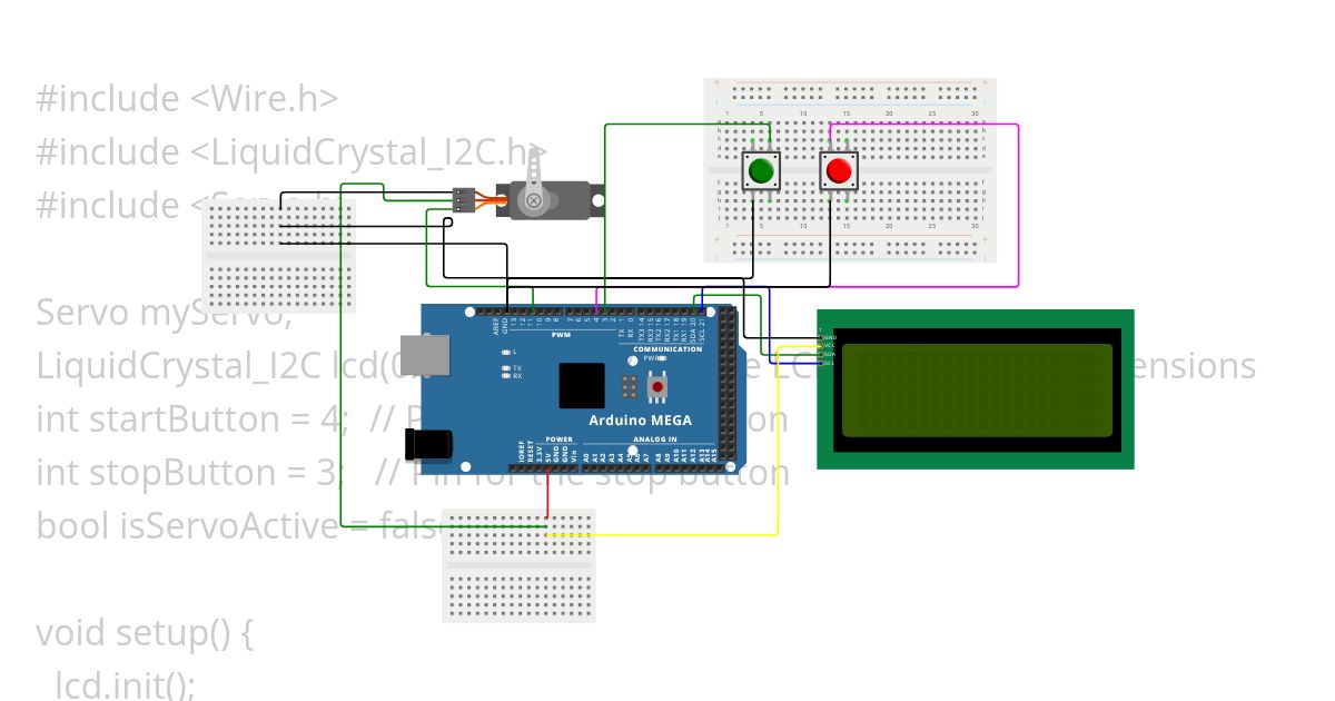 SERVO-MOTOR simulation