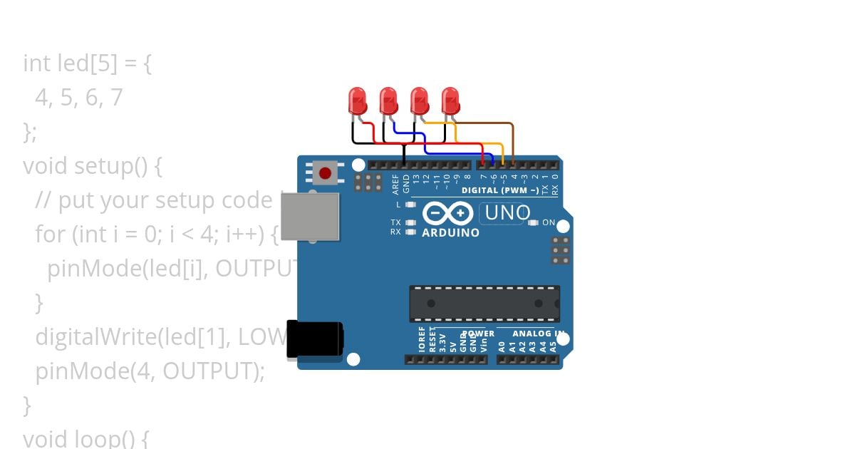 led blink with no long write simulation